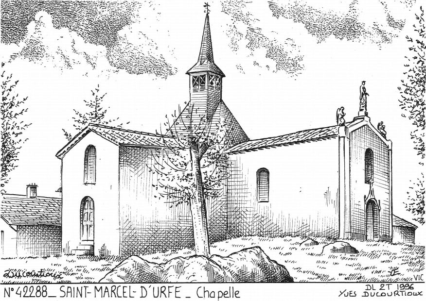 N 42288 - ST MARCEL D URFE - chapelle